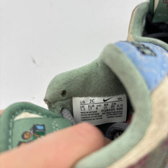 Crenshaw Skate Club X Nike Sb Dunk Low Pro QS Baby 2C 6 Months - Picture 12 of 16